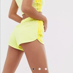 adidas Originals adicolor three stripe shorts